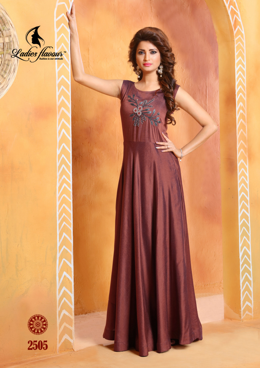 Pick and Choose Long Gown Style Ladies Flavour Kurti Pick and Choose Long Gown Style Ladies Flavour Kurti
